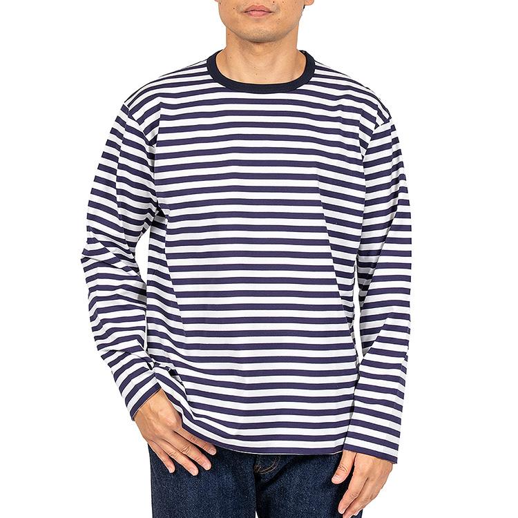 【BORDER / ボーダー】36（ オーバーサイズ フィット ） WORKERS ワーカーズ Border T Long Sleeve ボーダーT ロングスリーブ