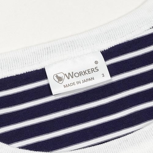 WORKERS ワーカーズ Border T Long Sleeve ボーダーT ロングスリーブ