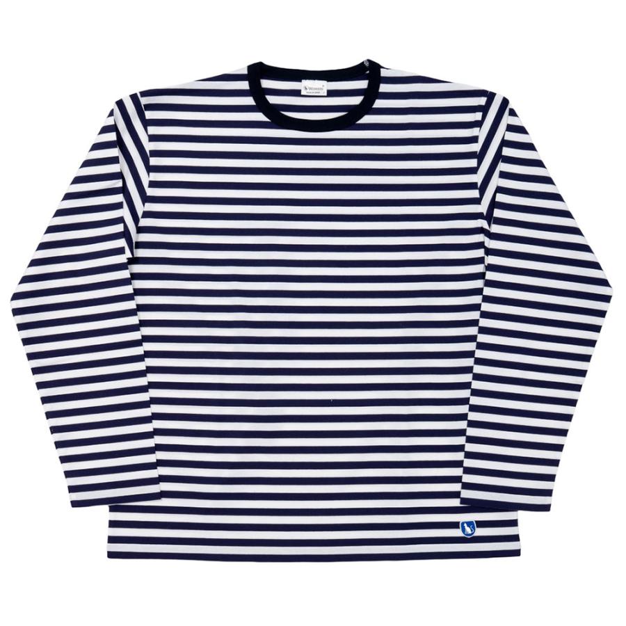 23区ボーダー長袖コットン WORKERS ワーカーズ Border T Long Sleeve ボーダーT ロングスリーブ