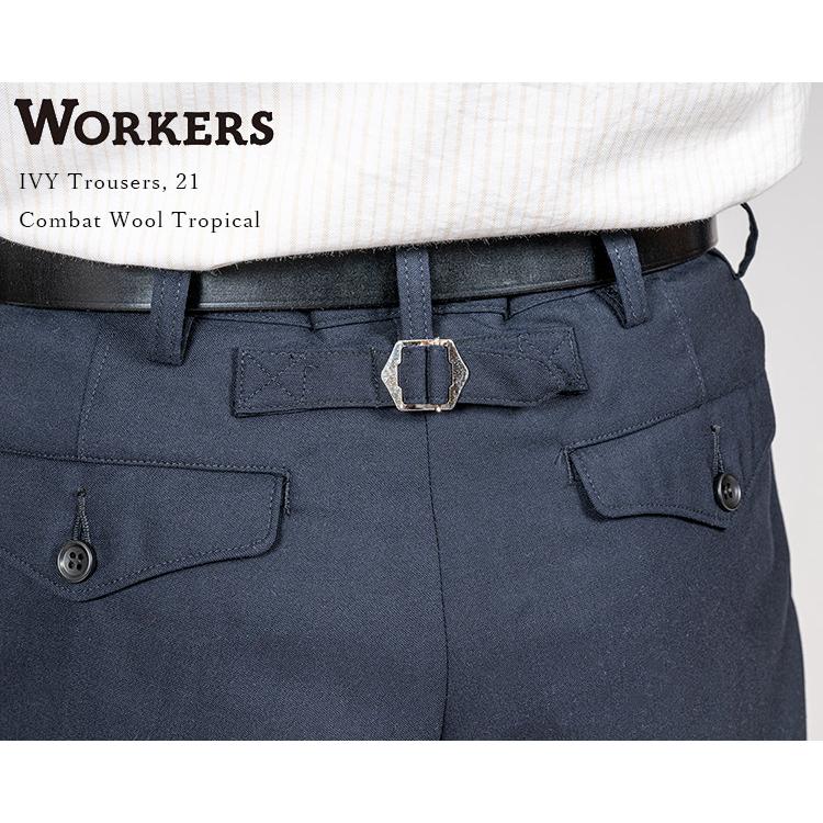WORKERS Workers ワーカーズ IVY Trousers, 21, Combat Wool WORKERS Workers ワーカーズ IVY Trousers, 21, Combat Wool