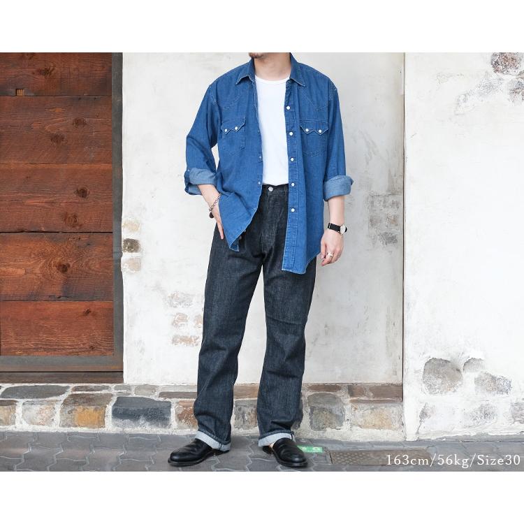 WORKERS Workers ワーカーズ Lot801 Straight Jeans Black WORKERS Workers ワーカーズ Lot801 Straight Jeans Black