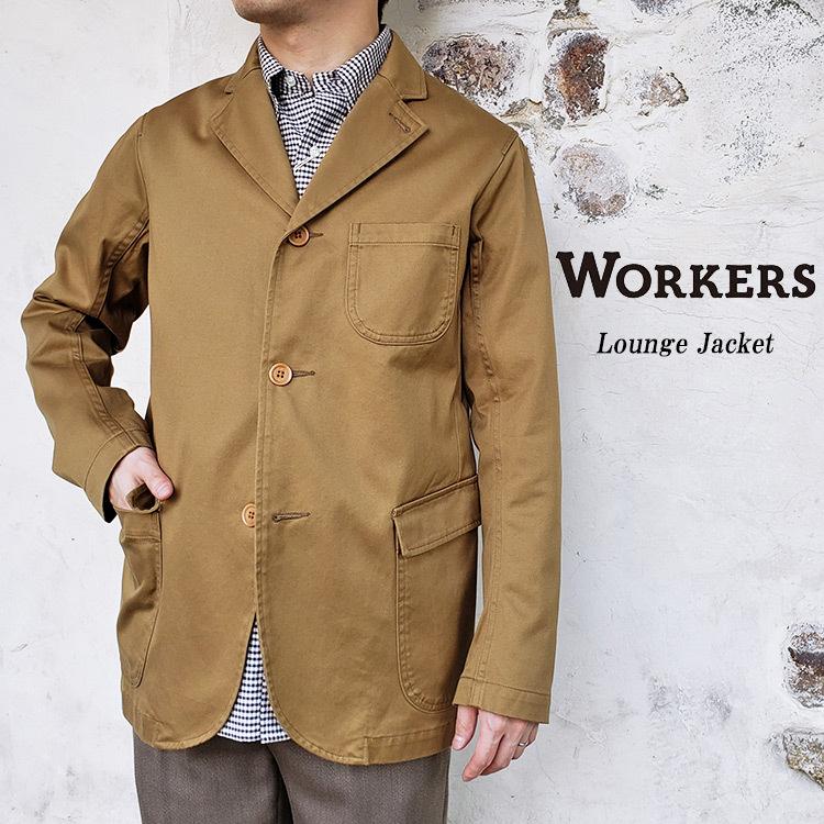 Workers ワーカーズ Lounge Jacket ラウンジジャケット Usmc Khaki カーキ チノ メンズ コットン Fl Workers Loungejacket Usmc Flisco Byタイガース ブラザース 通販 Yahoo ショッピング