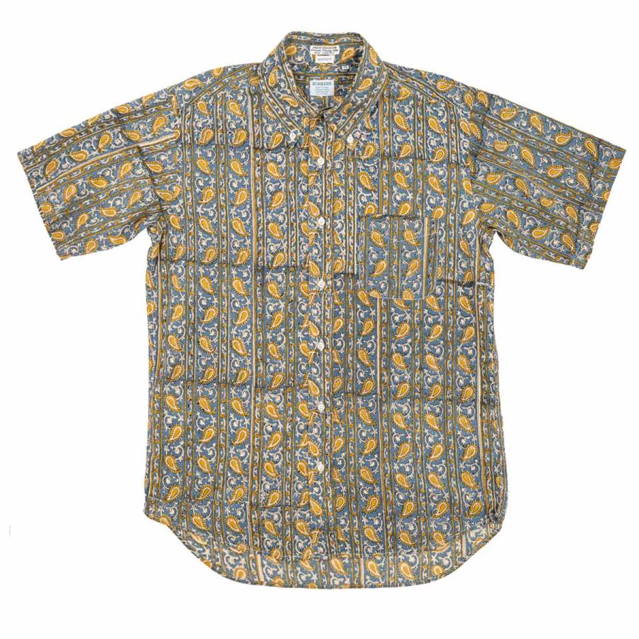 Workers ワーカーズ Modified Short Sleeve BD モディファイド ショートスリーブ ボタンダウンシャツ コットン 半袖 日本製 メンズ 〔FL〕の画像