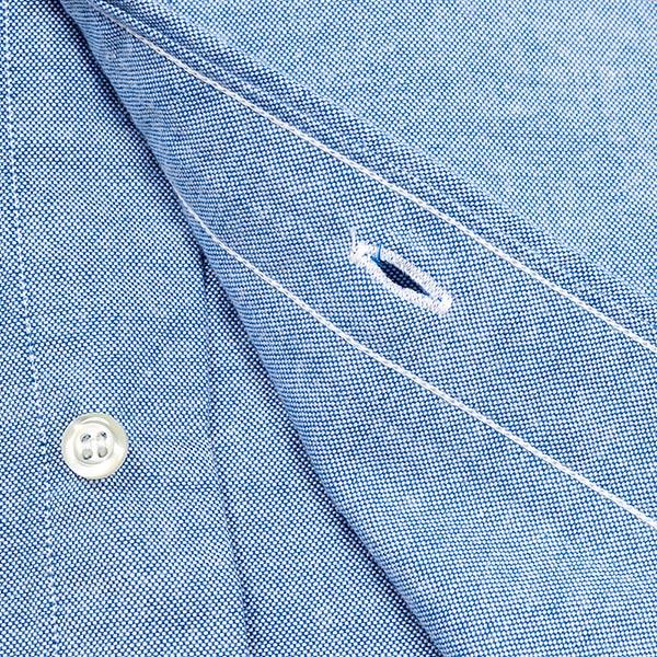 Workers ワーカーズ Modified Short Sleeve BD モディファイド ショートスリーブ ボタンダウンシャツ コットン 半袖 日本製 メンズ 〔FL〕の画像