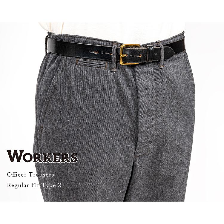 WORKERS Workers ワーカーズ Officer Trousers Regular Fit WORKERS Workers ワーカーズ Officer Trousers Regular Fit