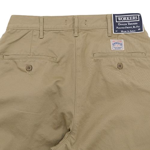 Workers ワーカーズ Officer Trousers RL Fit オフィサートラウザー RLフィット チノパン コットン 日本製 メンズ 〔FL〕｜tigers-brothers｜13