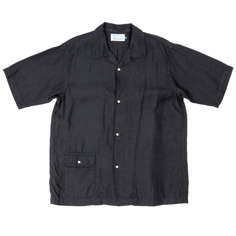 WORKERS ワーカーズ Open Collar Shirt オープンカラーシャツ リネン