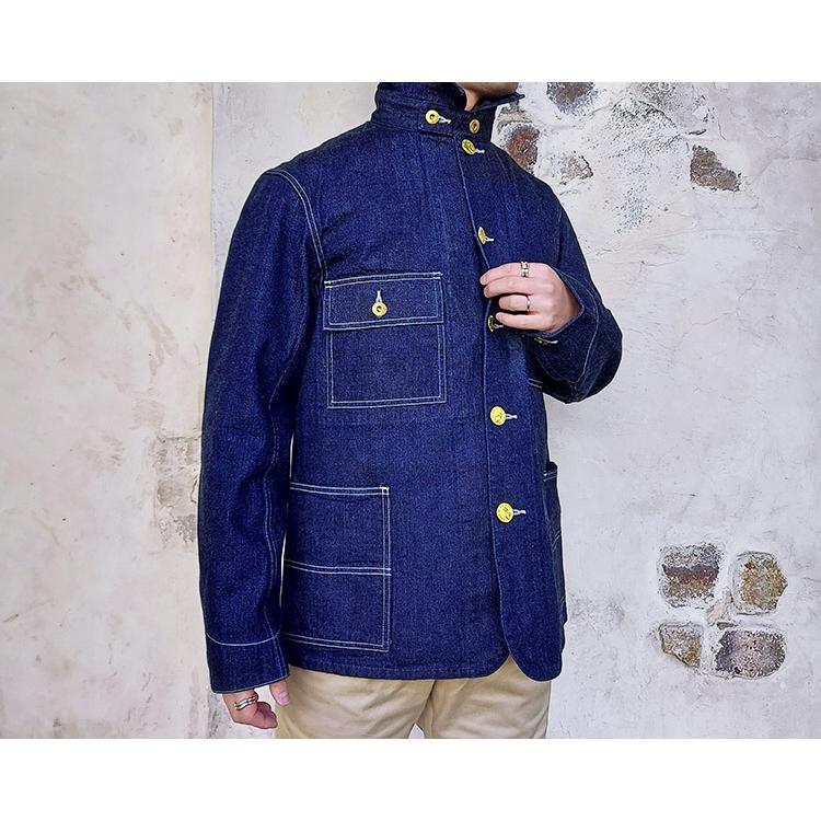 高質で安価 Workers ワーカーズ Queen Of The Road Railroad Jacket クイーンオブザロード レイルロードジャケット デニム カバーオール メンズ Fl 100 本物保証 Kuljic Com