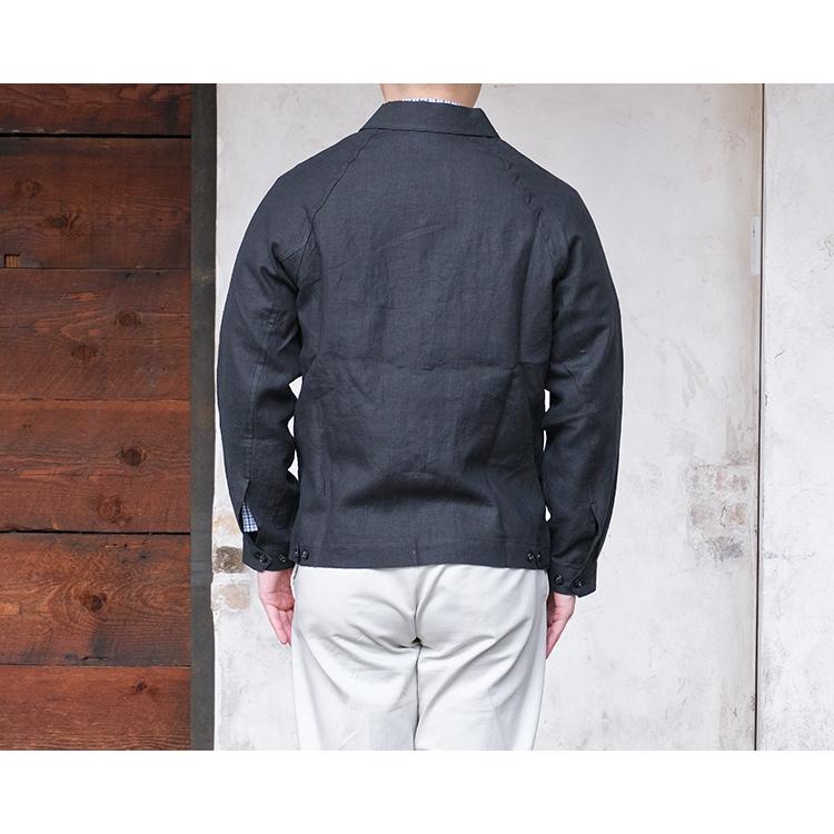 Workers ワーカーズ Summer Harrington jacket サマー ハリントンジャケット 日本製 リネン メンズ 〔FL〕｜tigers-brothers｜10