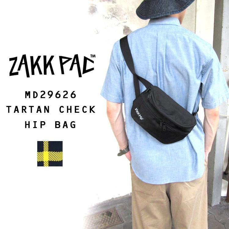 ZAKK PAC ( ザックパック ) MD29626 HIP BAG TARTAN CHECK 多