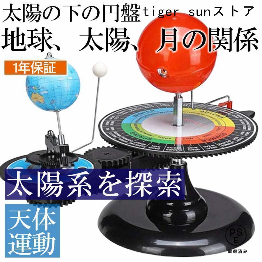 天体軌道模型 動く太陽系模型 惑星軌道 太陽 地球 月 三球儀 地理学