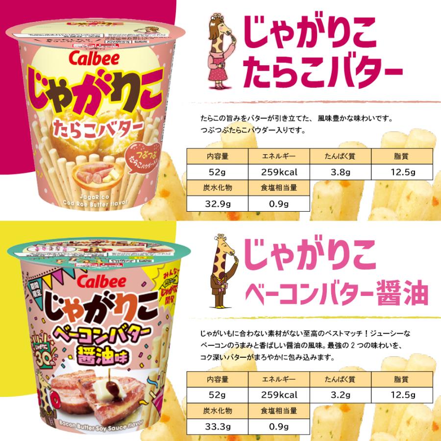 カルビー（Calbee） じゃがりこ 5種 食べ比べ 計12個 詰め合わせ