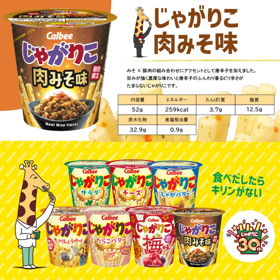 カルビー（Calbee） じゃがりこ 5種 食べ比べ 計12個 詰め合わせ