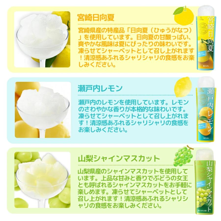 ゴールドパック 凍らせておいしい NIPPON フルーツバー 詰め合わせ