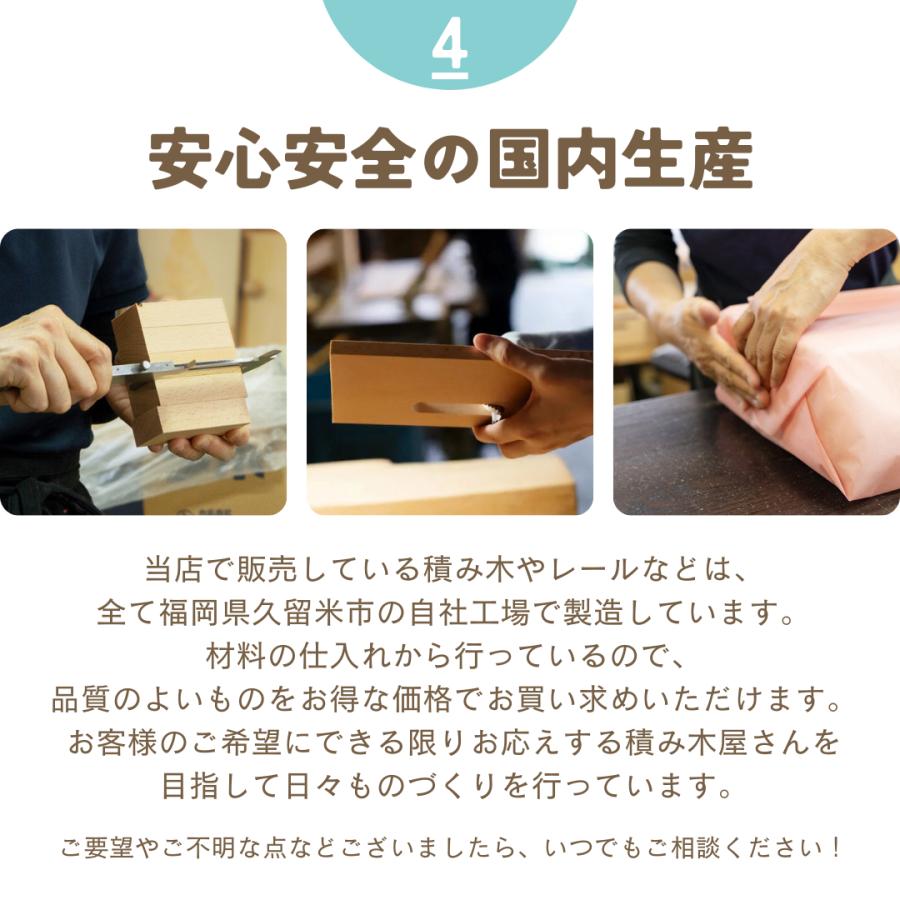 小さな大工さん 40-15 【はじめての積み木遊びにおすすめのセット 箱入り】 日本製 積み木 無塗装 無着色 名入れ 誕生日 プレゼント 知育玩具 40mm基尺の画像