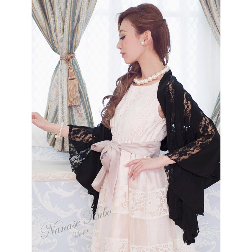 Tika キャバ ボレロ ナイトドレス キャバドレス 大きい レース