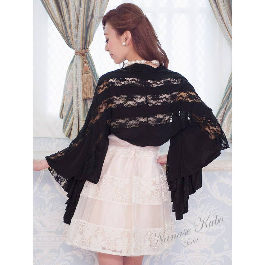 お値下げ◇さえら◇ヒスクローネ◇黒◇総レース◇ポンチョ◇未使用 テグスサイドレース柄 靴下（ソックス） | Doll Kiss