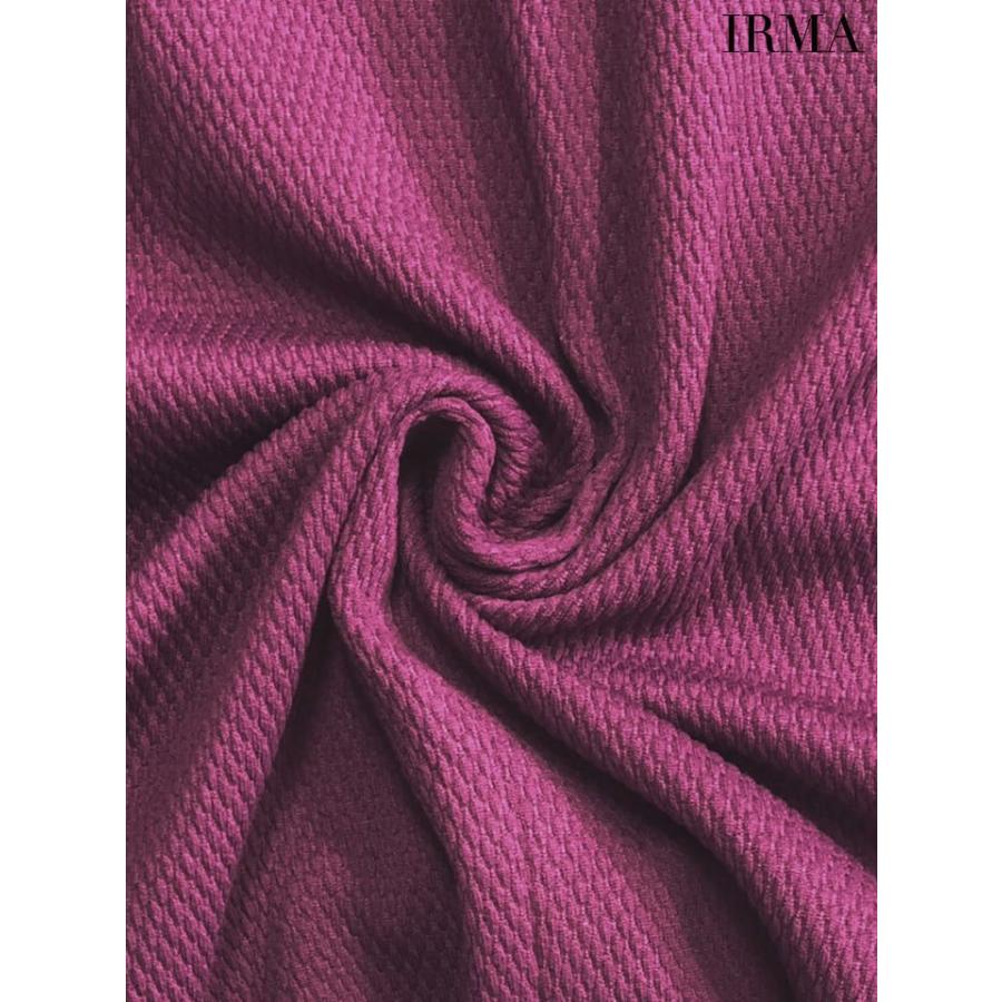 【取り寄せ商品】IRMA イルマ キャバドレス フリル ジップ ミニ ワンカラー タイト ミニドレス 高級 ドレスの画像