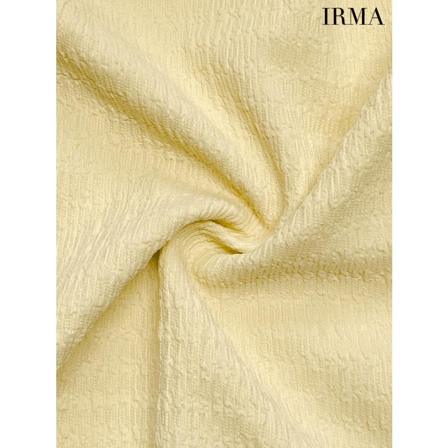 【即日発送】IRMA イルマ キャバドレス ミニ 半袖 ゴールドチェーン バストカット ワンカラー 谷間魅せ タイトミニドレス_10