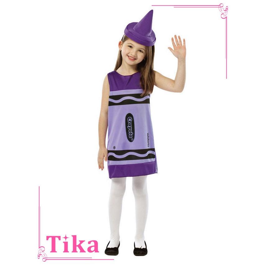 キッズコスプレ 衣装 Tika ティカ 子供用 2set パープルクレヨラ クレヨンコスチュームセット 通販 激安 格安 La Hw4515 06 ドレスショップ Tika 通販 Yahoo ショッピング