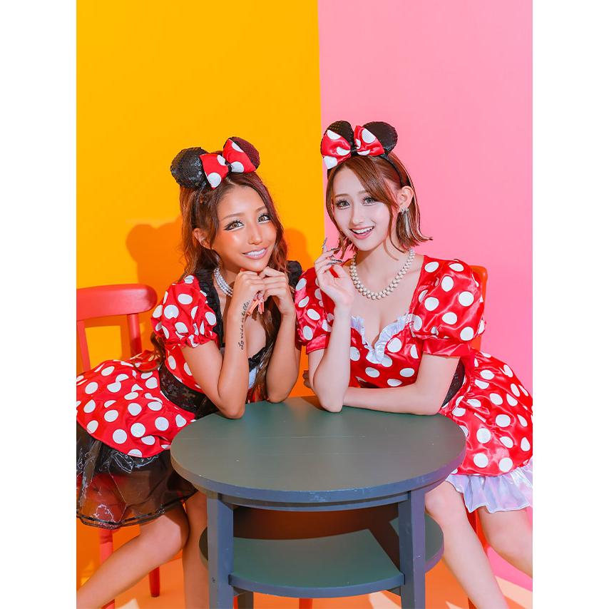 Tika ハロウィンコスプレ ディズニー リボンベルト付き 体型 Tika ハロウィンコスプレ ディズニー リボンベルト付き 体型