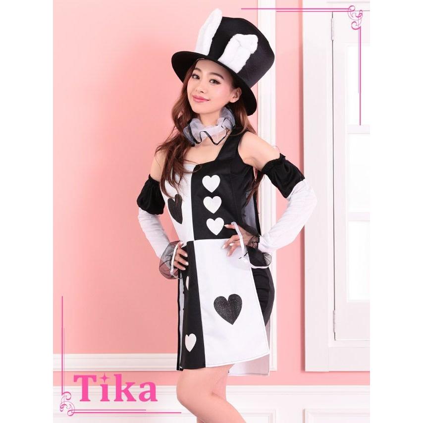 コスプレ 衣装 4点set ワンダーランド ラビット コスチューム ウサギ ハロウィン La Hw ドレスショップ Tika 通販 Yahoo ショッピング