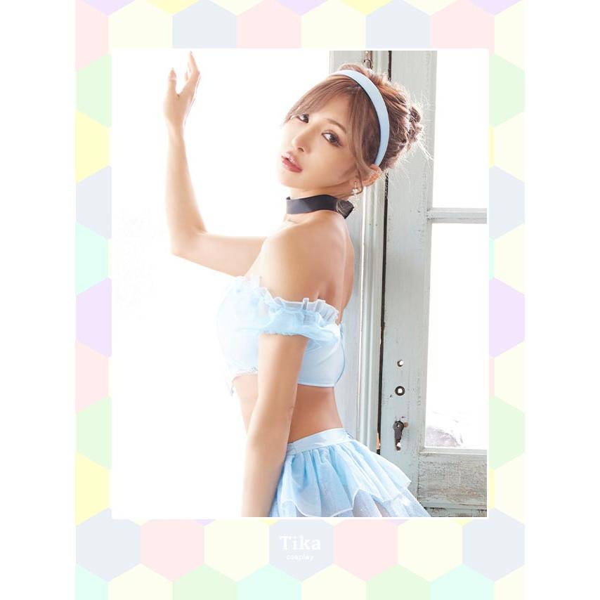 Tika シンデレラ プリンセス 衣装 セット ドレス ディズニー Tika シンデレラ プリンセス 衣装 セット ドレス ディズニー