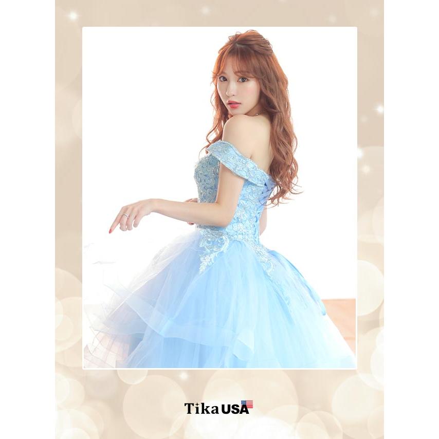 Tika キャバ ドレス ロングドレス キャバドレス チュール ロング Tika キャバ ドレス ロングドレス キャバドレス チュール ロング