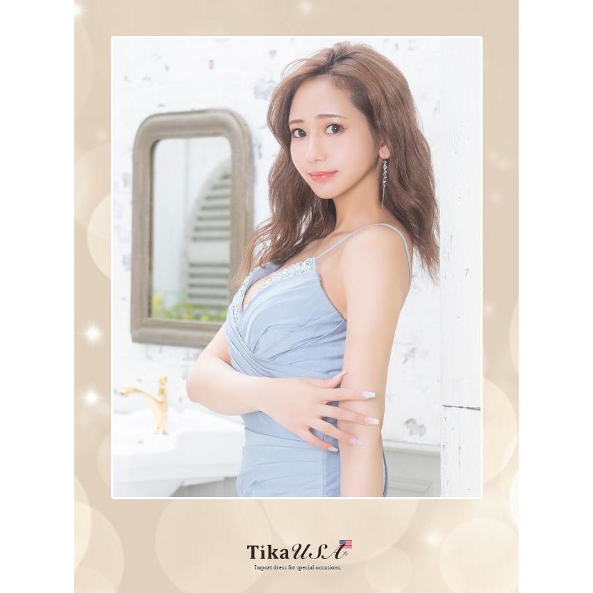 Tika キャバ バースデー ドレス ワンピース ロング丈 セクシー Tika キャバ バースデー ドレス ワンピース ロング丈 セクシー
