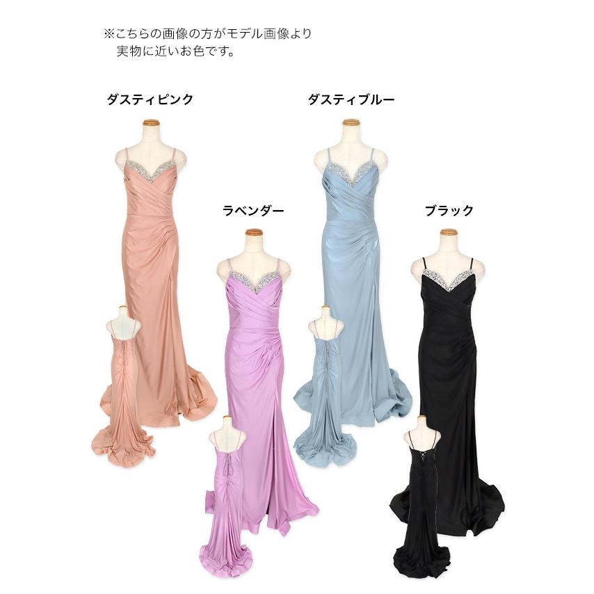 Tika キャバ バースデー ドレス ワンピース ロング丈 セクシー