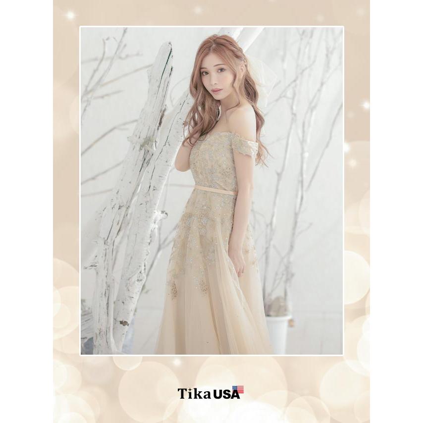 Tika ロングドレス 伊藤桃々 伊藤桃々×クラシックシリーズ | キャバドレス通販 TIKA(ティカ