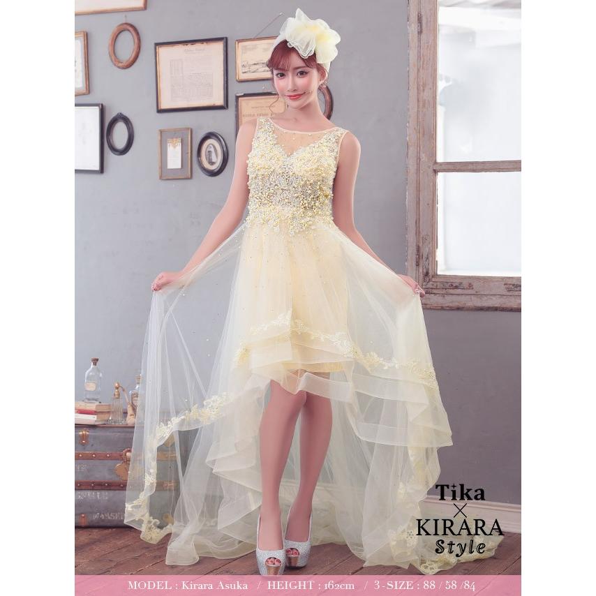 キャバ ドレス キャバドレス Tika USA L.Aインポートドレス ビジュー 