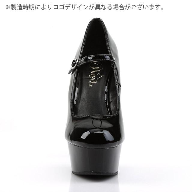 キャバヒール エナメル PLEASER プリーザー 厚底 ブラック 14.5cmヒール 大きいサイズ パンプス ショートブーツ レディース サンダル ショート ピンヒール_4