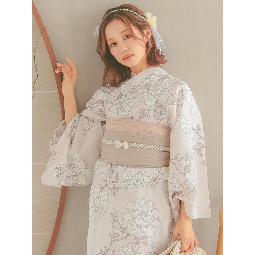 ラスト1点‼️七宝柄浴衣✖️リバーシブル半幅帯セット ラスト1点‼️七宝柄浴衣✖️リバーシブル半幅帯セット 2025夏