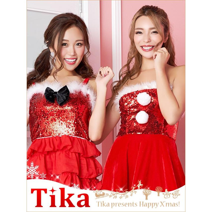 Tika サンタ コスプレ サンタコス サンタ衣装 レディース ベア Tika サンタ コスプレ サンタコス サンタ衣装 レディース ベア
