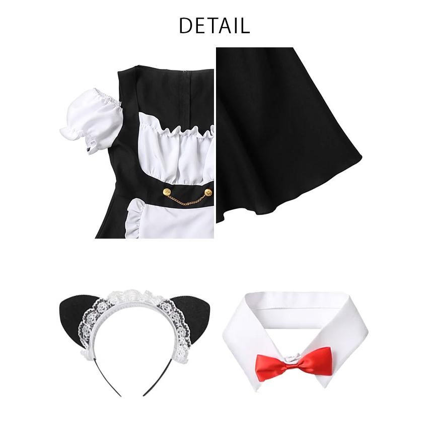 Tika コスプレ オフショル 体型カバー フレアスカート ガーリー