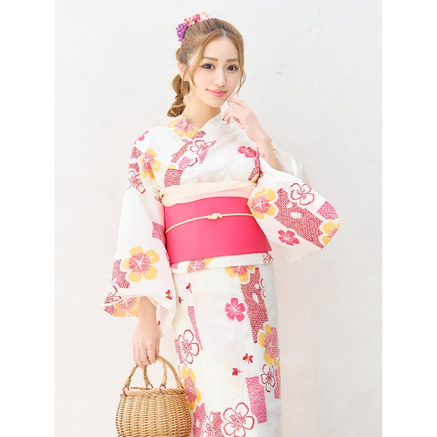 浴衣2枚セット【中古、クリーニング済】 myMinette 浴衣 レディース 20代 30代 40代 浴衣セット 安い