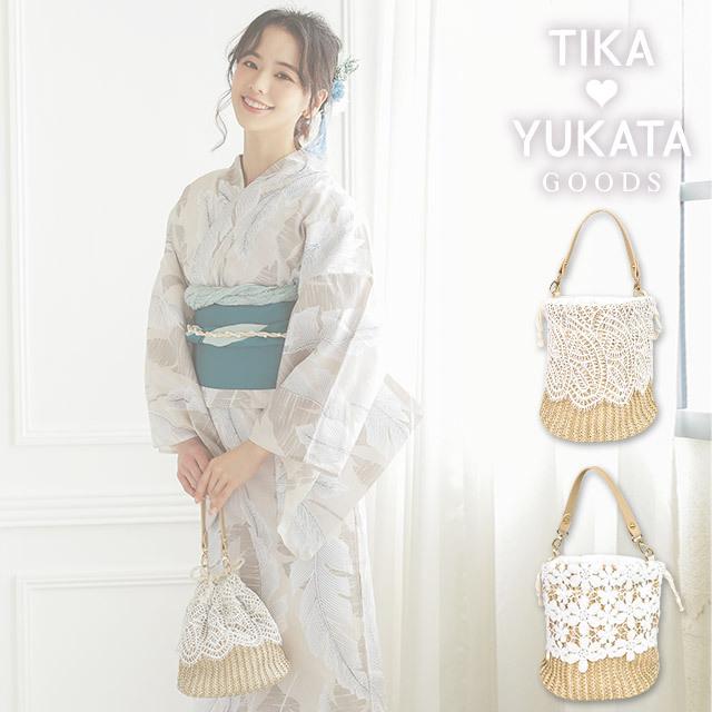 カゴバッグ　未使用タグ付　２個セット　かごバッグ　レース　花柄　かわいい♡ レース」に該当するかごバッグファッション通販 - ZOZOTOWN
