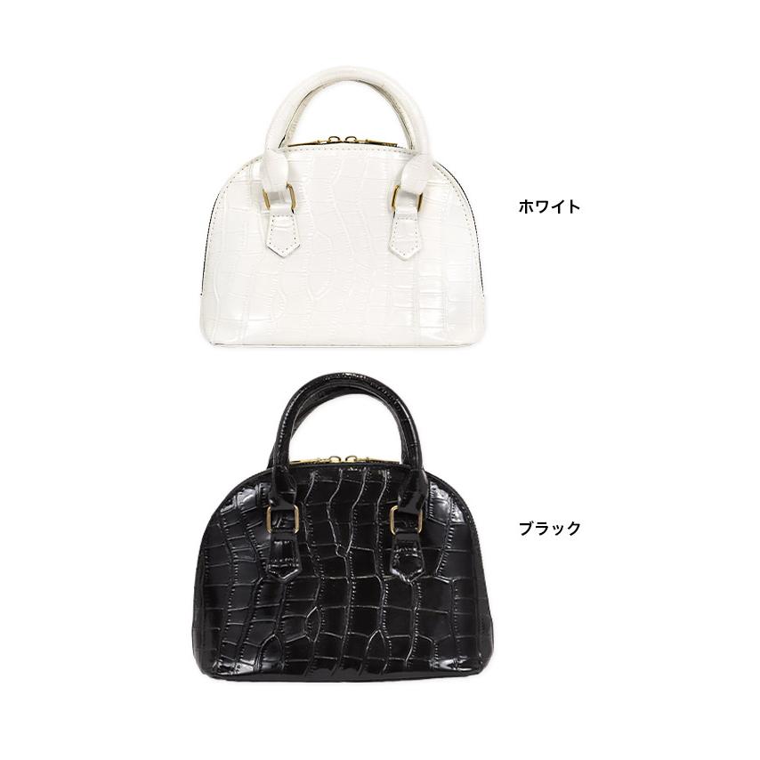 Tika パーティーバッグ 2Way ハンドバッグ ショルダーバッグ 型押し 