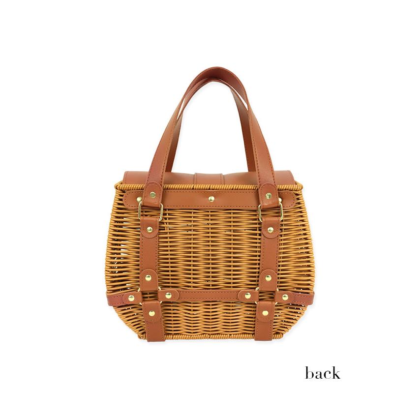 SIRISIRIレアAR803ARABESQUE Basket かごバッグ浴衣 SIRISIRI / AR803 ARABESQUE Basket S かごバッグ - ベージュ