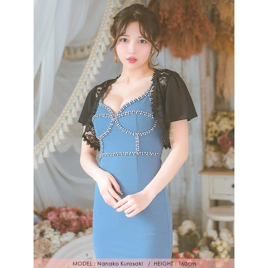 【SONIA RYKIEL】レースボレロ ショート丈 リボン 半袖 フランス製 Tika レディース 半袖 シフォン ショート丈 レース ボレロ