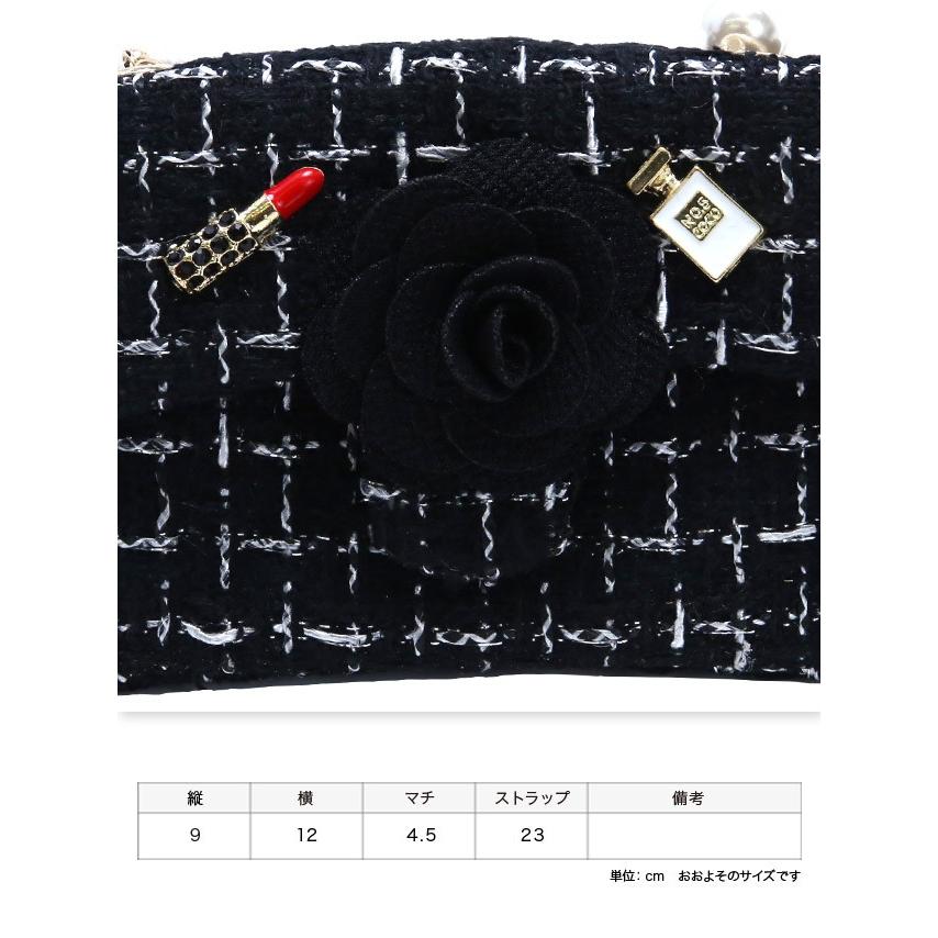 タバコケース レディース Tika ティカ カメリア モチーフ付き ツイード パール たばこケース シガレットケース アイコス Iqos 小物入れ 通販 激安 格安 安い Tk Cck014 ドレスショップ Tika 通販 Yahoo ショッピング