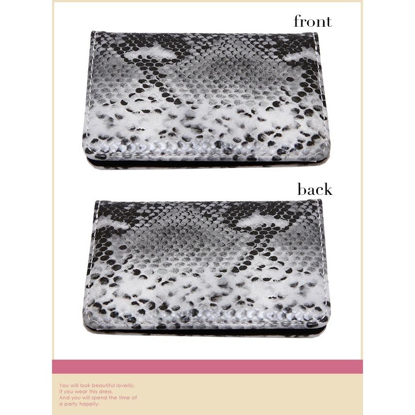 名刺入れ レディース Tika ティカ パイソン柄 名刺入れ ピンク オレンジ レッド 通販 激安 格安 安い 小物 Tk Ch0081b ドレスショップ Tika 通販 Yahoo ショッピング