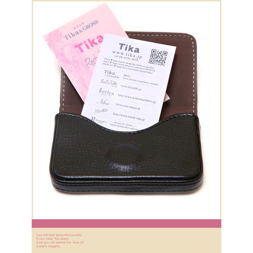 名刺入れ レディース 可愛い かわいい Tika ティカ リボン デザイン 名刺入れ ベビーピンク サーモンピンク チェリーピンク ブラック 通販 激安 格安 安い Tk Ch539a ドレスショップ Tika 通販 Yahoo ショッピング