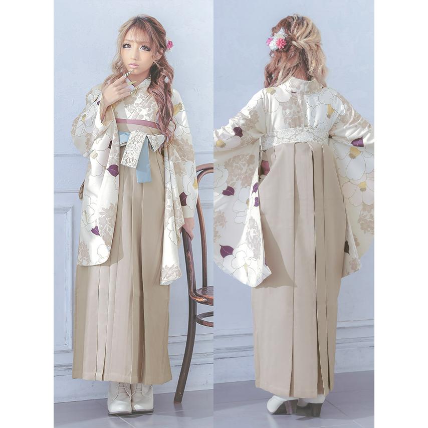 卒業式　袴3点セット　着物・袴•下帯 Tika 「取り寄せ商品」2024年 卒業式 着物 はかま 3点セット 袴