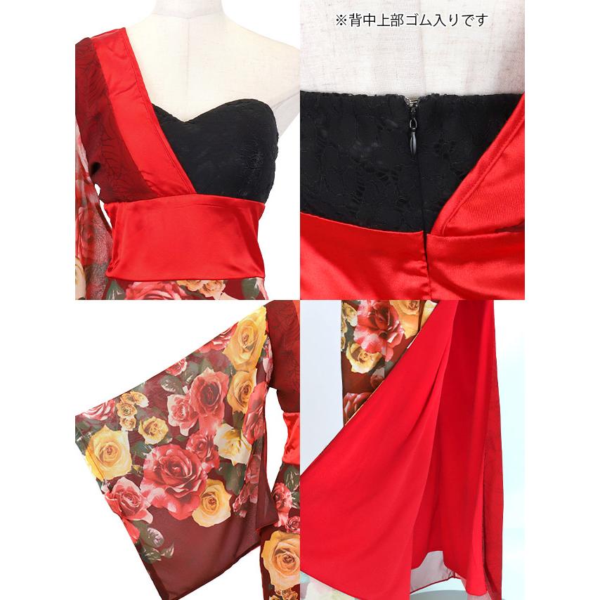 即購入可　即日発送　Tika 3点セット　コスプレ衣装 花魁　赤黒　ハロウィン 花魁 コスプレ 衣装 ドレス 3点セット 赤 黒 セクシー