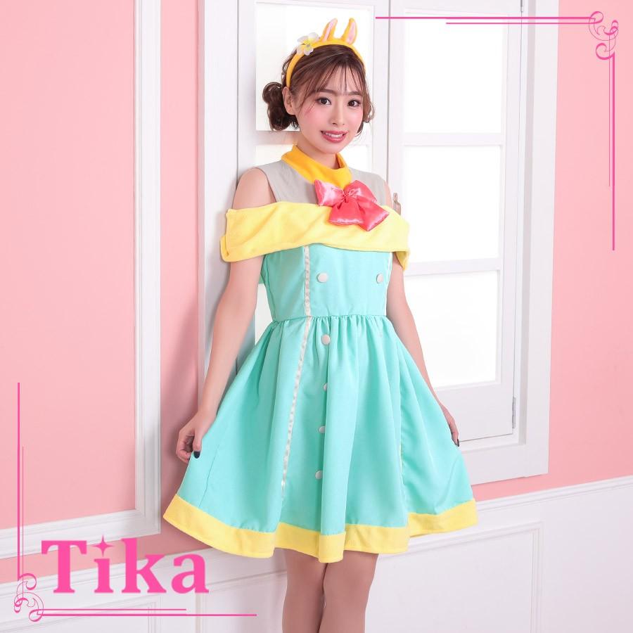 コスプレ衣装 3点set クラリス コスチュームセット ディズニー ハロウィン レディース Tk Hw ドレスショップ Tika 通販 Yahoo ショッピング