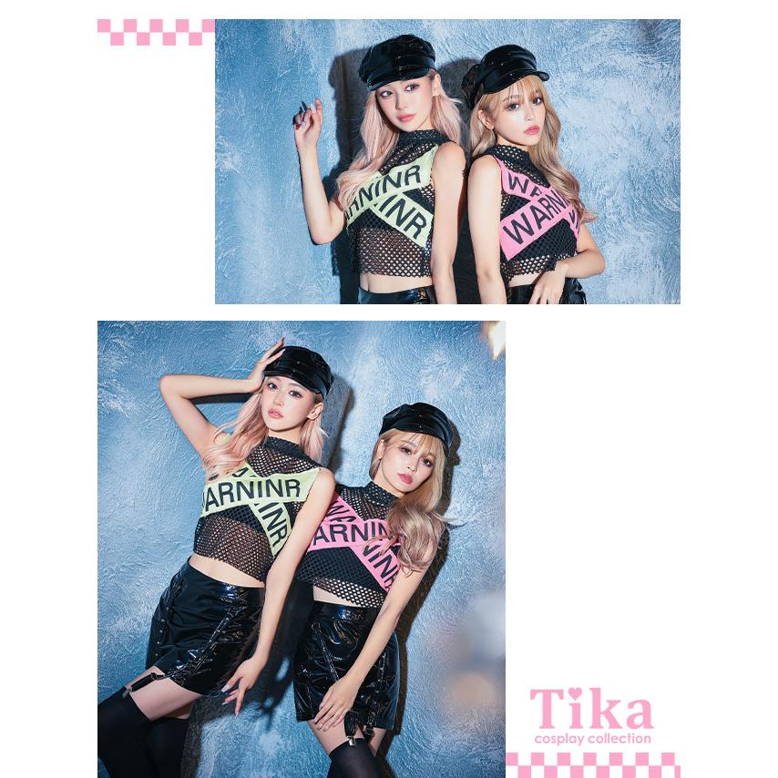 Tika ポリス コスプレ 黒 大きいサイズ 安い レディース