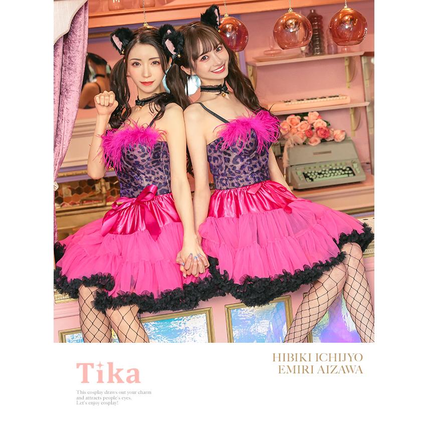 Rady - Tika コスプレ　キャバ　ねこみみ 🖤🩷 𝔹𝕃𝔸ℂ𝕂 ℂ𝔸𝕋🖤🩷ゆりにゃ×戦慄かなのペアがTIKAに降臨
