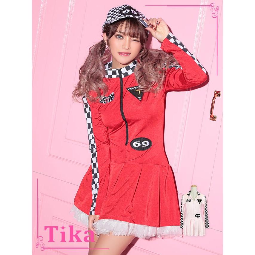 Tika コスプレ 衣装 コスプレ衣装 ティカ レースクイーンガール Tika コスプレ 衣装 コスプレ衣装 ティカ レースクイーンガール